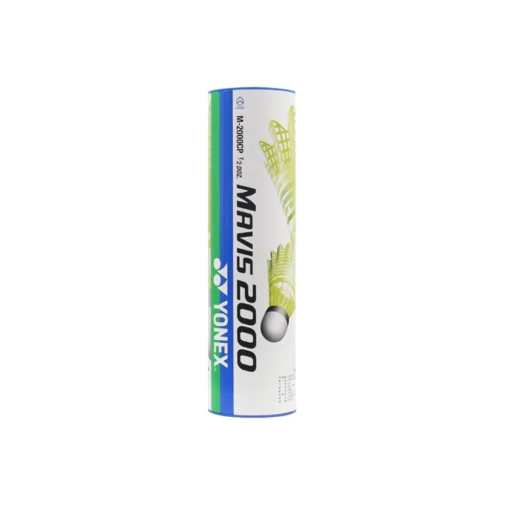YONEX Mavis Collection M 2000 Nylon Shuttlecock 6 Pack Nylon Everyday Shuttlecocks-1