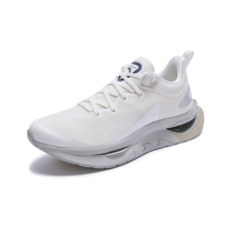 Anta Running Collection Nitrogen Technology Low Top Running Shoes Men's White-2