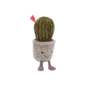 JELLYCAT Silly Succulent Barrel Cactus Plush Toy
