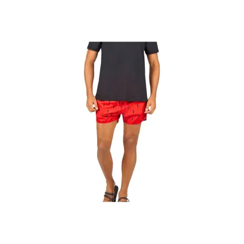 Neil Barrett Swimming Shorts Men Red