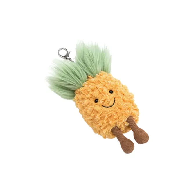 JELLYCAT Gourmet Collection Cute Pineapple Fruit Doll Plush Doll 10cm Height-2