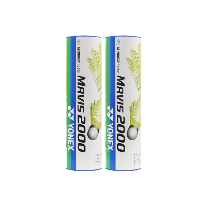 YONEX Mavis Collection M 2000 Nylon Shuttlecock 6 Pack Nylon Everyday Shuttlecocks-0