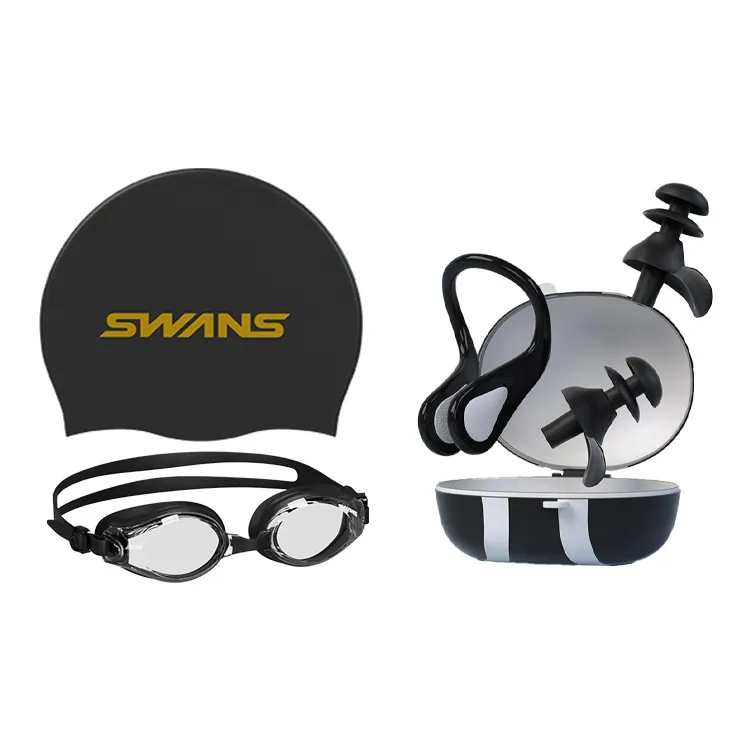 Swans Swimming Sets Silicone Pool Unisex-1