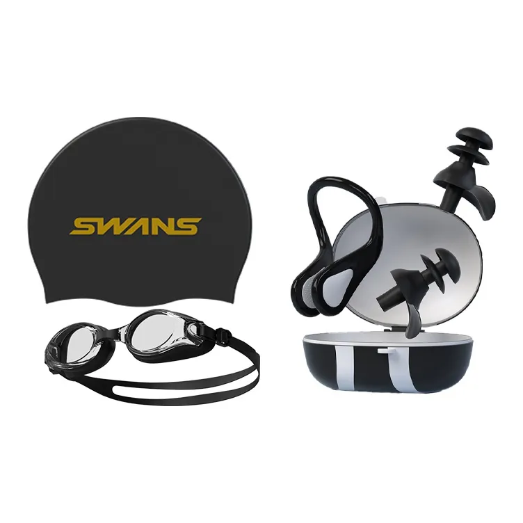 Swans Swimming Sets Silicone Pool Unisex-3