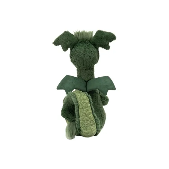 JELLYCAT Dinosaur Series Sparky Dragon Green Dolls Plush Doll 35cm Height-4