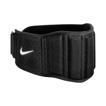 Nike Back Support Braces Breathable Warm Protective Black Polyester Rubber Unisex