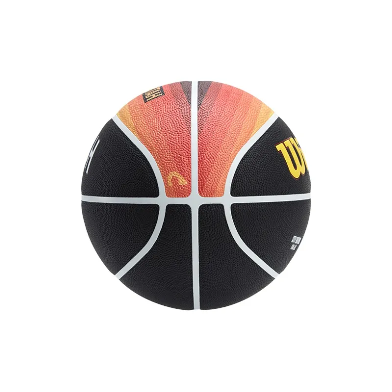 Wilson x NBA PU Basketball Black Pink Size 7 Training Unisex-3
