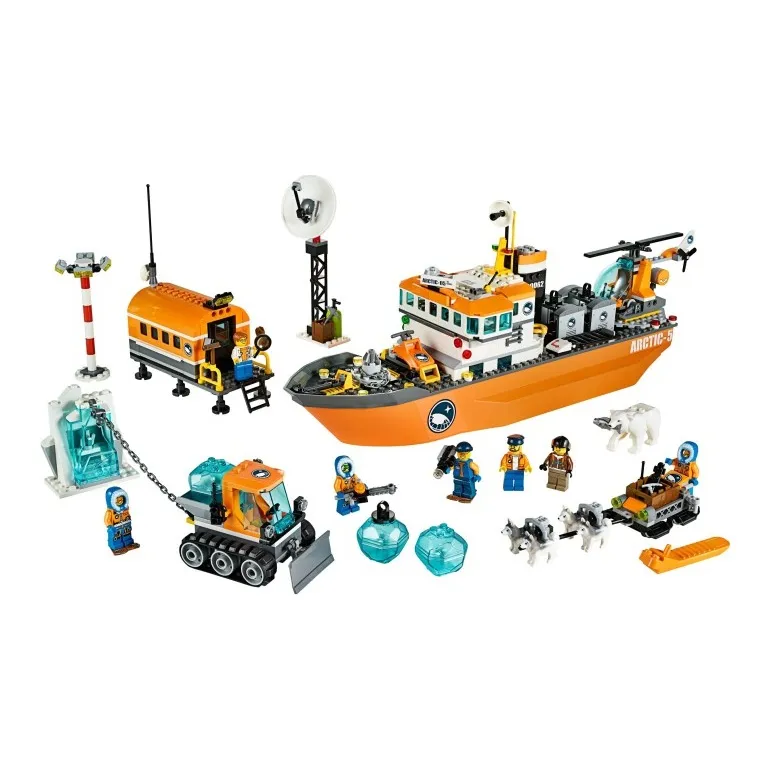 LEGO City Collection Polar Icebreaker Ship Building Blocks 717pcs 60062-1