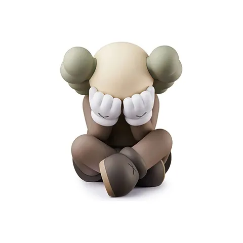 KAWS Figures SEPARATED COMPANION 21ss Trendy Figures Brown/Gray/Black 20cm-0