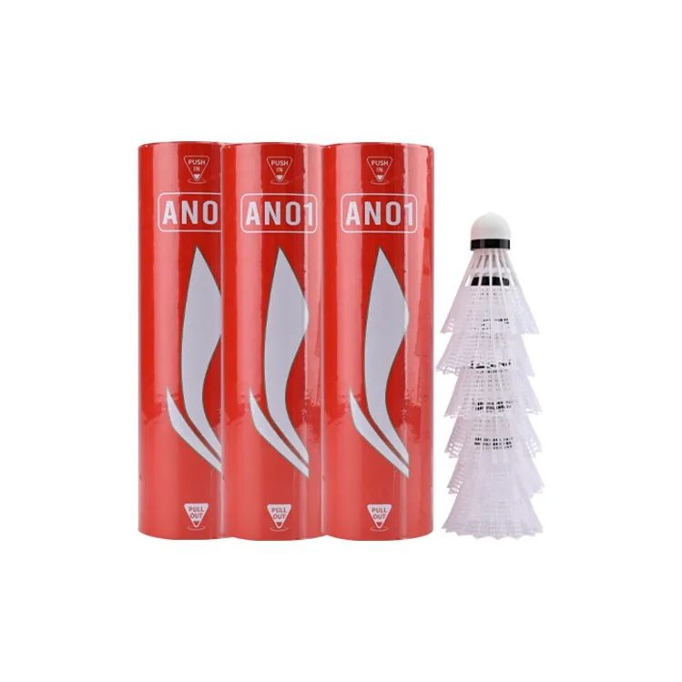 LiNing Nylon Shuttlecock 6 Pack Nylon Shuttlecocks-6