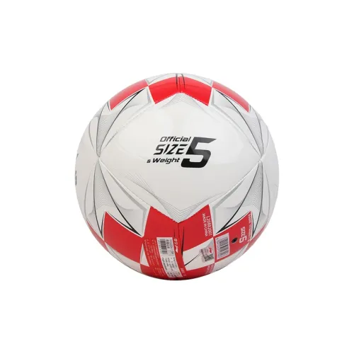 LiNing Size 5 Soccer PU Machine Stitched Soccer Ball Unisex White