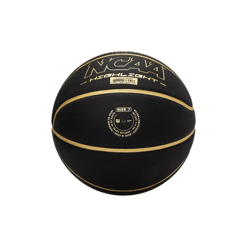 Wilson NCAA Collection WTB067519IB07CN PU Basketball Black Size 7 Training Unisex-4