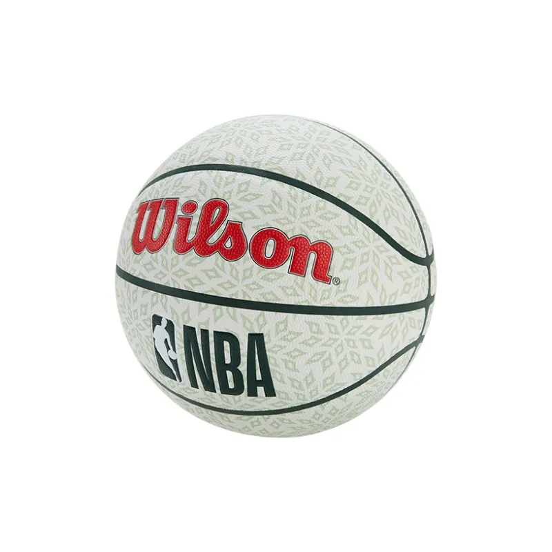 Wilson NBA PU Basketball White Size 7 1 Size Training Unisex-1