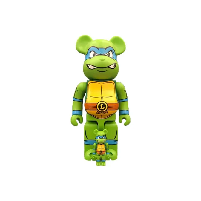 BE@RBRICK X Teenage Mutant Ninja Turtles Raphael Chrome-0