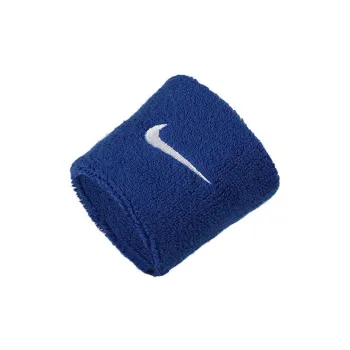 Nike Sports Wristbands Breathable Blue Cotton Polyester Unisex