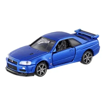 TAKARA TOMY Nissan Alloy Mini Car Collection TP No.11 Skyline GT-R R34 V-SPEC II Nür Assembled Models