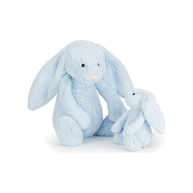 JELLYCAT Bashful Blue Bunny Stuffed Animal-2