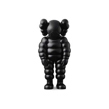 KAWS TOKYO FIRST WHAT PARTY CHUM Black Trendy Figures 29cm