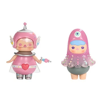 POP MART Beech Pucky Space Collection Blind Box Products Whole Set 12 Pcs-8