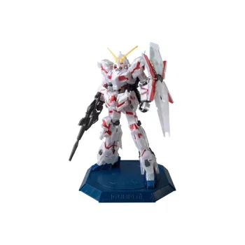 BANDAI HG Collection 1/144 Gundam Base Limited Unicorn Gundam Unit 1 Model Kits 13cm Mechanical Shiny Edition