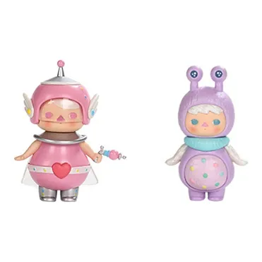 POP MART Beech Pucky Space Collection Blind Box Products Whole Set 12 Pcs-3