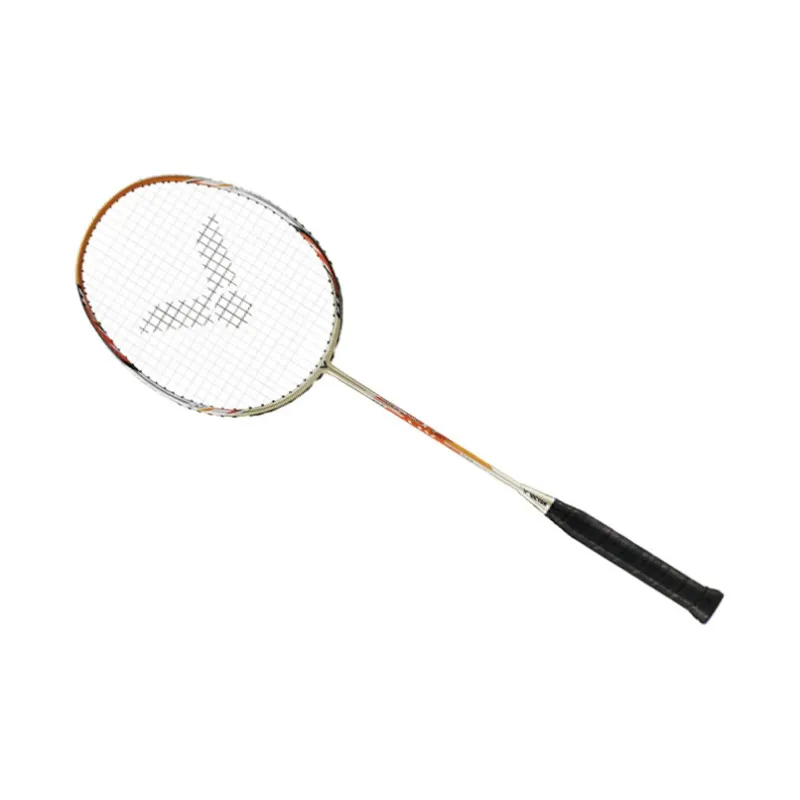 VICTOR HYPERNANO X Collection HX 7SP Badminton Rackets Offensive Hard Head High grade Unisex Single Strung Gold-1