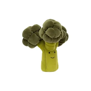 JELLYCAT Gourmet Collection Vegetable Lively Broccoli Dolls Plush Doll 17cm Height