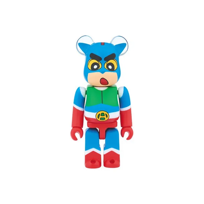 Bearbrick Action Masked Shin chan Blue-0