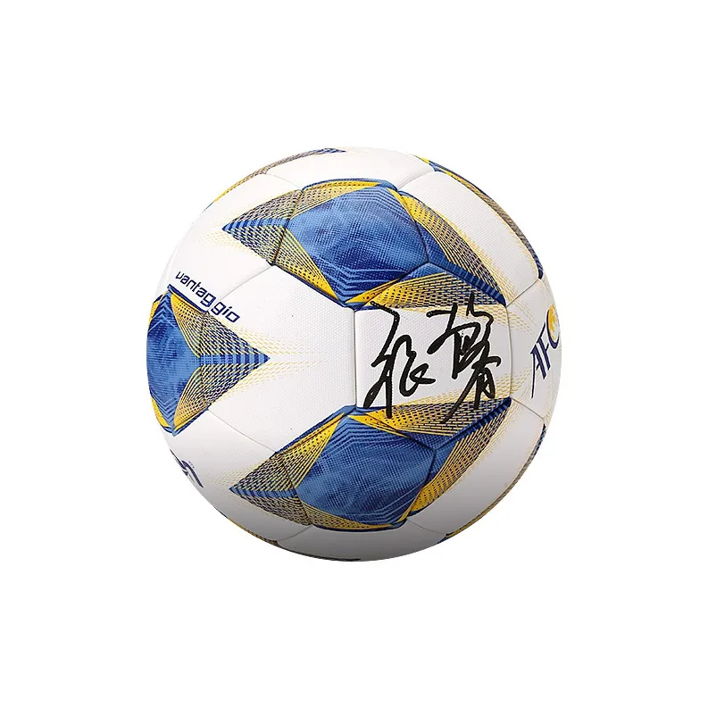 Molten Size 5 Soccer PU Seamless Thermal bonding Unisex Blue White-9