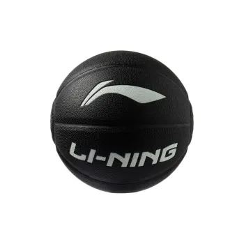 LiNing Microfiber Leather Basketball Black Size 7 Ball Training Unisex