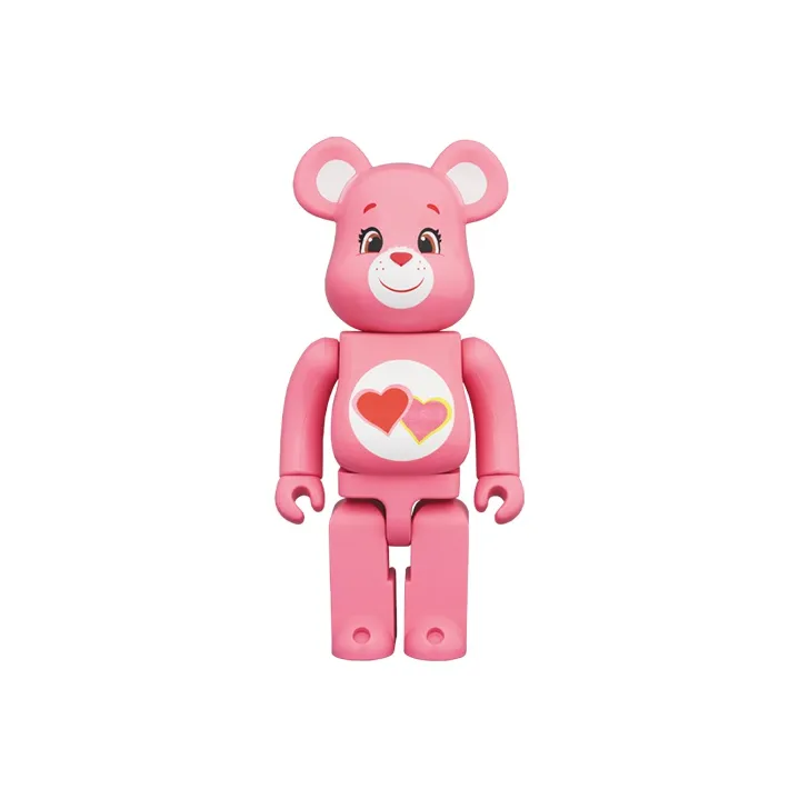 BE@RBRICK X Care Bears Love a Lot Bear-1