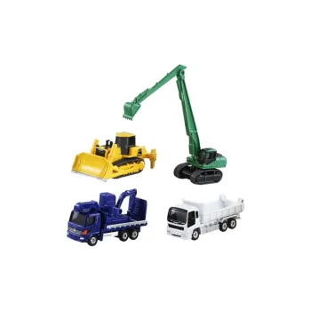 TAKARA TOMY Construction Vehicle Engineering Bundle Assembled Models 7cm