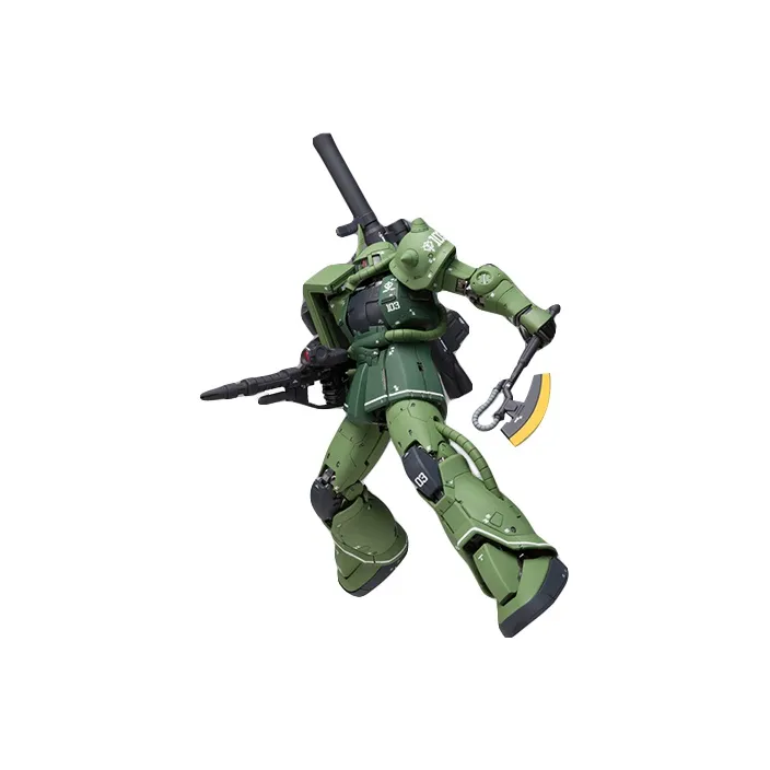 BANDAI Mobile Suit Gundam The Origin Gundam Fix Figuration Metal Composite MS-06C Zaku Ii Type C Action Figure Green-2