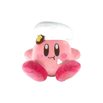 Kirby Classic Collection Coffee Shop, Chef Hat With Saliva Dolls Plush Doll 36cm Height