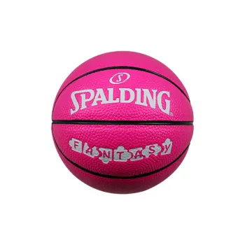 SPALDING Small Ball Collection PU Basketball Neon Pink Size 1 Indoor Outdoor Universal Kids'