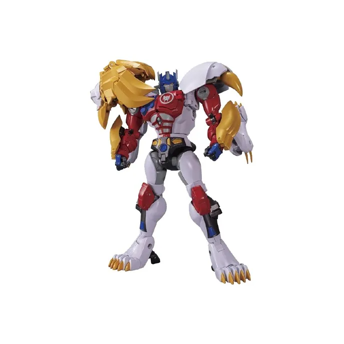 TAKARA TOMY Transformers Master Level BW Super Warrior Beast Wars MP48 White Lion Optimus Prime Assembled Models 18cm-5