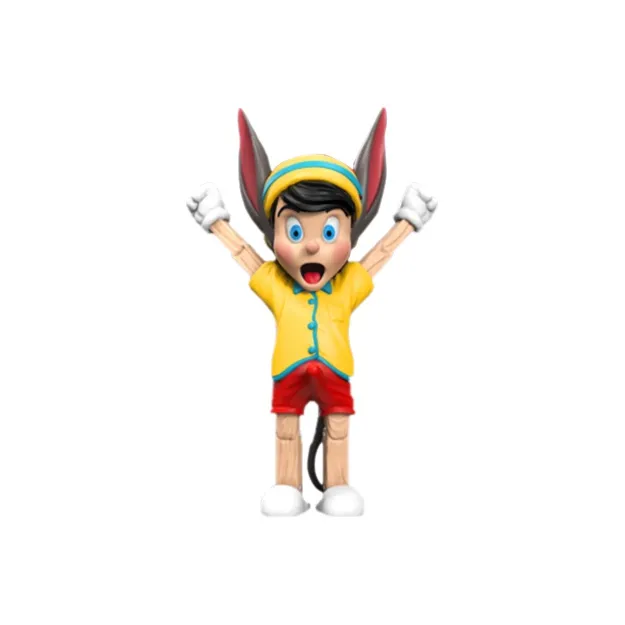 Mighty Jax A Wood Awakening Donkey Edition Pinocchio, Yellow Clothed Donkey Version Trendy Figures-0