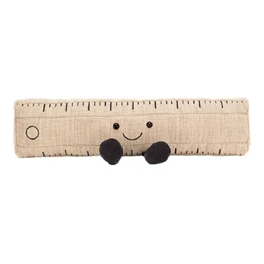 JELLYCAT Smart Stationery Ruler Plush Toy