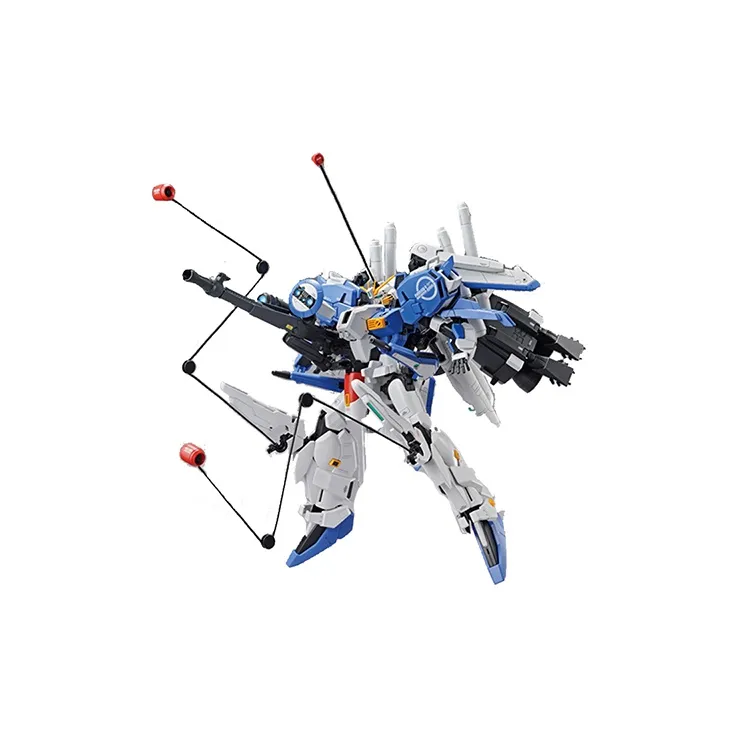 BANDAI MG S Gundam EXS Gundam, Forward Base MSV 1.5 EXS Model Kits 18cm-1
