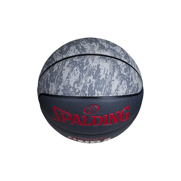SPALDING PU Basketball Camouflage Gray Size 7 Training Unisex-3