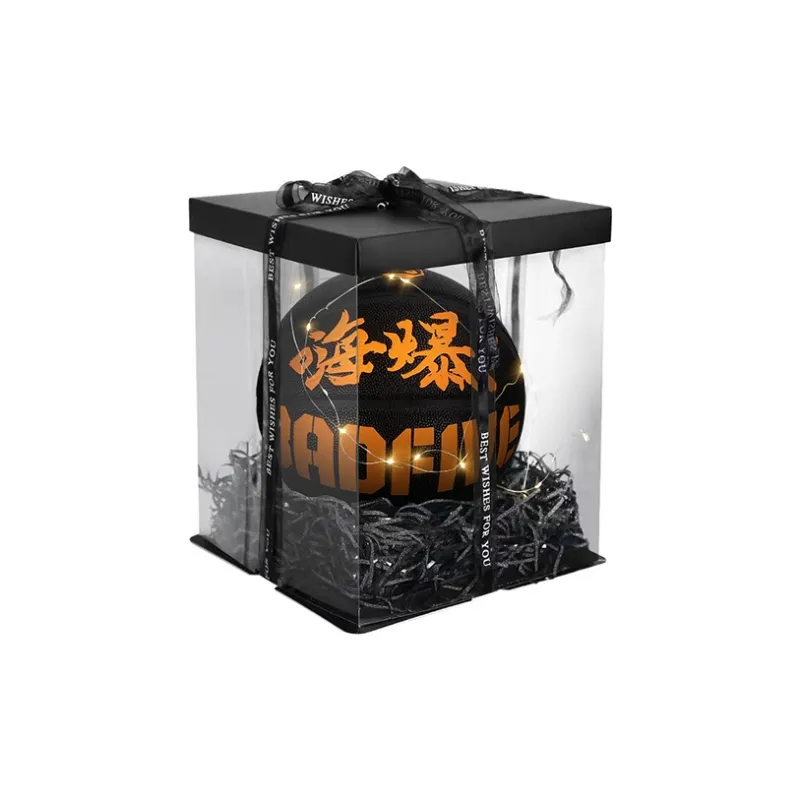 LiNing Color Street Collection Moisture Absorbing Leather Basketball Black Size 7 Street Training Unisex-4