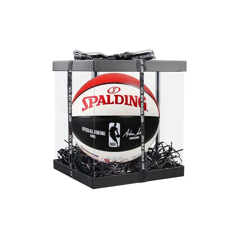 SPALDING NBA Star Series PU Basketball Red White Black Size 7 Training Unisex-4