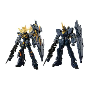 BANDAI RG 1 144 Mobile Suit Gundam Unicorn Gundam Size 2 Banshee First Limited Packaging Model Kits 13cm