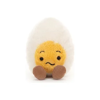 JELLYCAT Amuseable Confused Boiled Egg Stuffed Animal