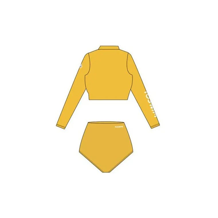 TOSWIM Swimwear Women's Sea Beige Yellow-1