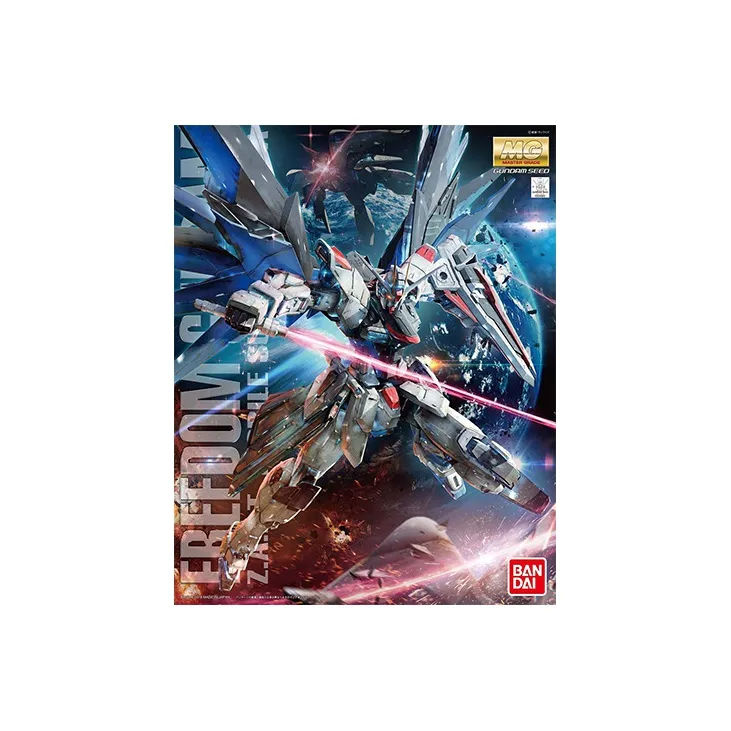 BANDAI Gundam Mg Freedom Ver. 2.0 1/100 Model Kit Action Figure-5