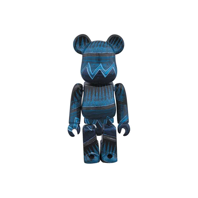 Bearbrick X Stussy 35th Anniversary Blue-0