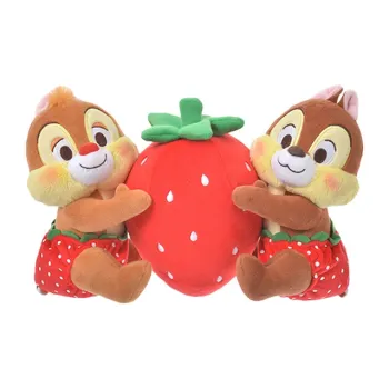 Disney Figure Print Chip 'N Dale Strawberry Dolls Plush Doll 17cm Height