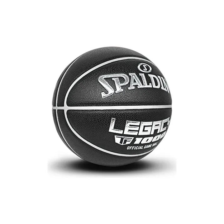 SPALDING TF Collection 77 259Y PU Basketball Black White Size 7 Training Match Unisex-3
