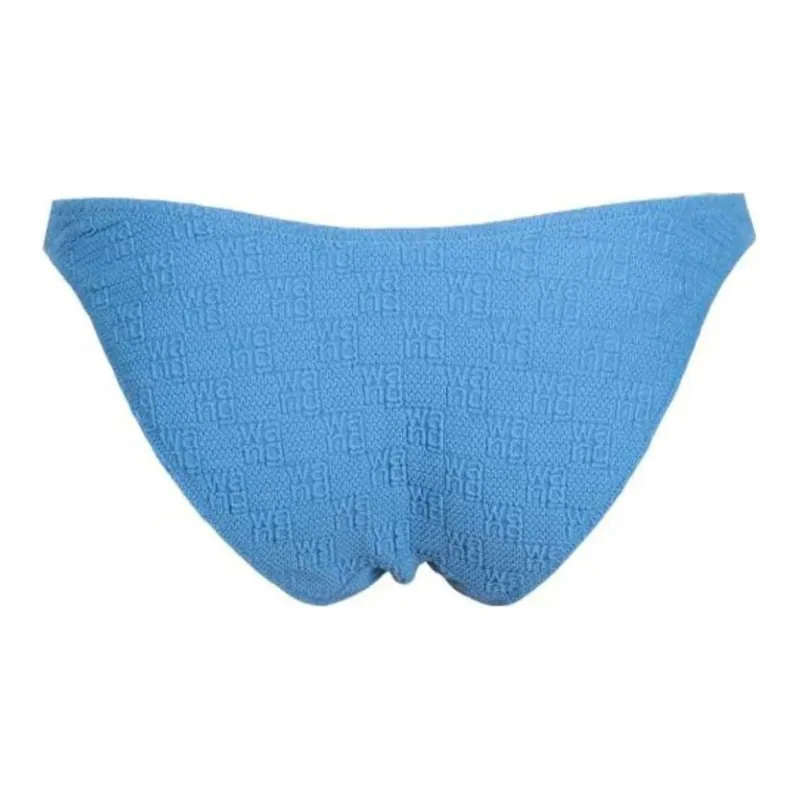 Alexander Wang Textured Logo Jersey Bikini Bottom-1